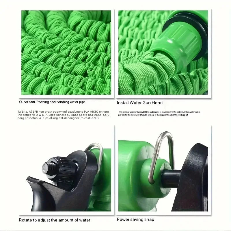 Tuyau d'arrosage extensible résistant pour usage domestique – Media 2