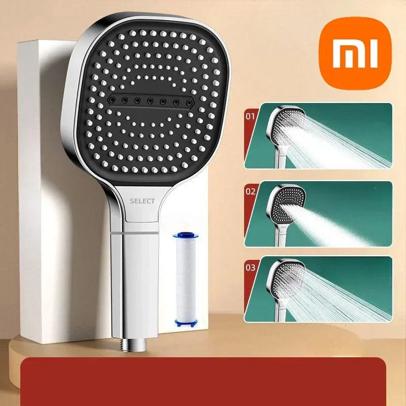 Tête de douche haute pression réglable – Media 1