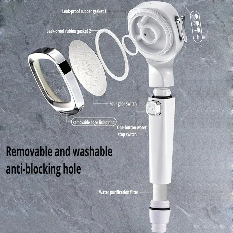 Économie d'eau avec la pomme de douche Xiaomi Mijia – Media 1