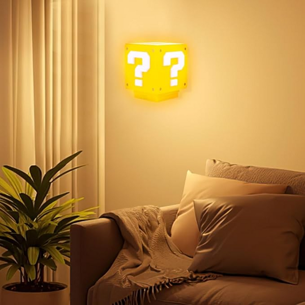 MystBloc – Lampe LED USB décorative inspirée des jeux rétro