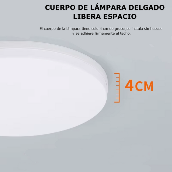 Lumière LED ronde ultra fine pour intérieurs modernes